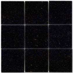 4"x4" Granite Black Galaxy