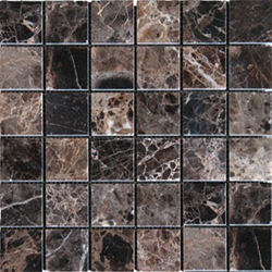 2"x2" Marble Emperador Dark (Pol)