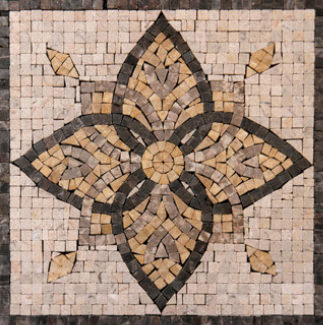 Marble_Medallion Style 3 Tumbled