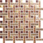 Grid Red Venice Mosaic